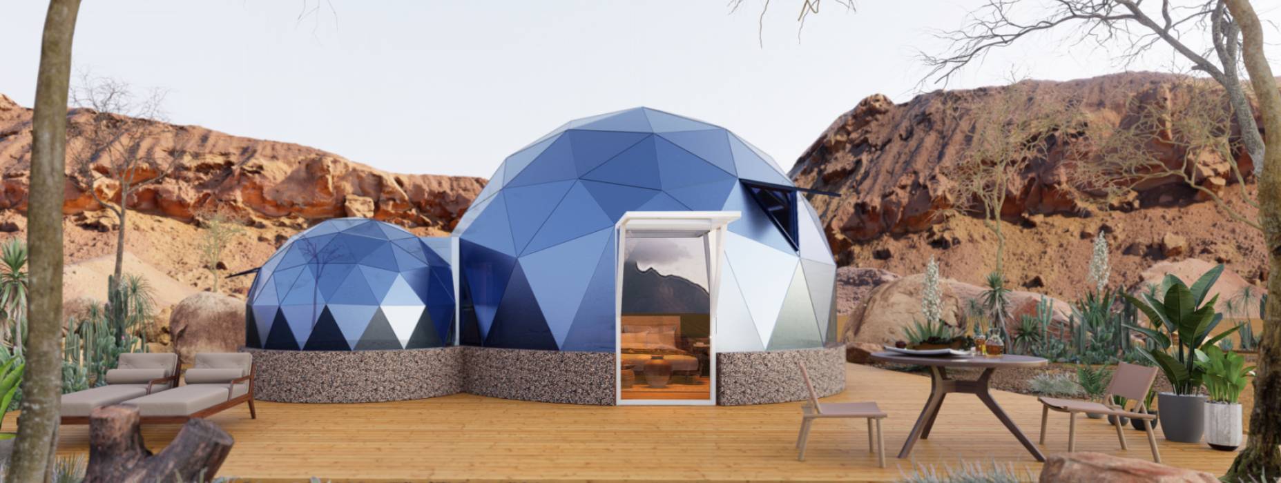 夷陵区球形智能光伏玻璃星空房